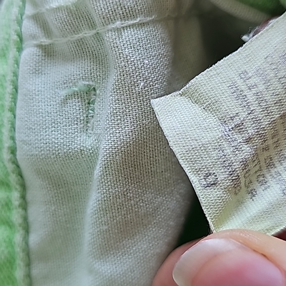 Riders Neon Green Jean Shorts in Women's Size 29 Waist EUC - Picture 8 of 11